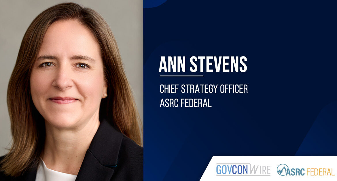 Headshot of Ann Stevens, chief strategy officer at ASRC Federal