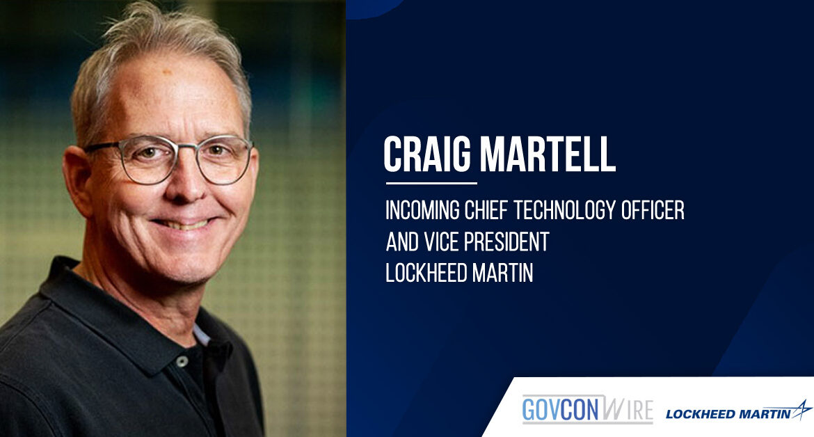 Craig Martell, incoming vice president and chief technology officer at Lockheed Martin.