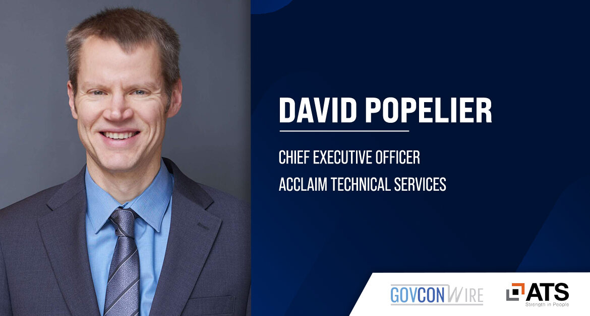 David Popelier has assumed the CEO role at Acclaim Technical Services