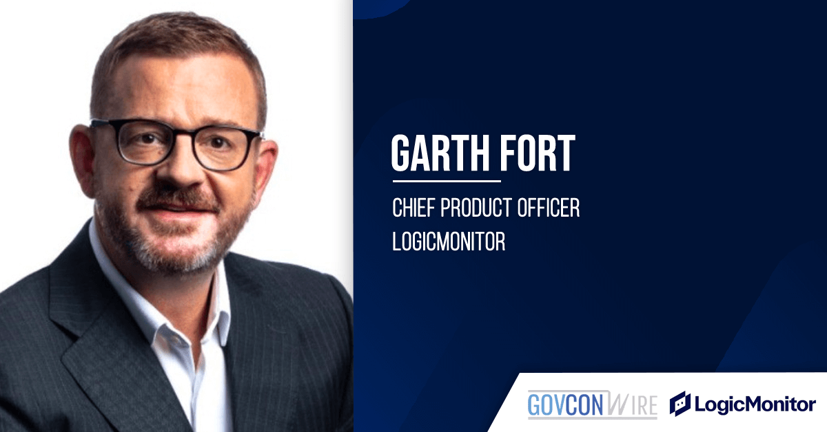 Headshot of Garth Fort, chief product officer of LogicMonitor