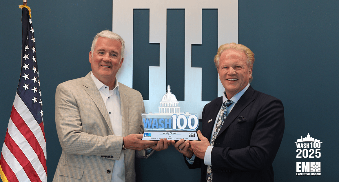 Andy Green, a HII executive, met with Executive Mosaic CEO Jim Garrettson