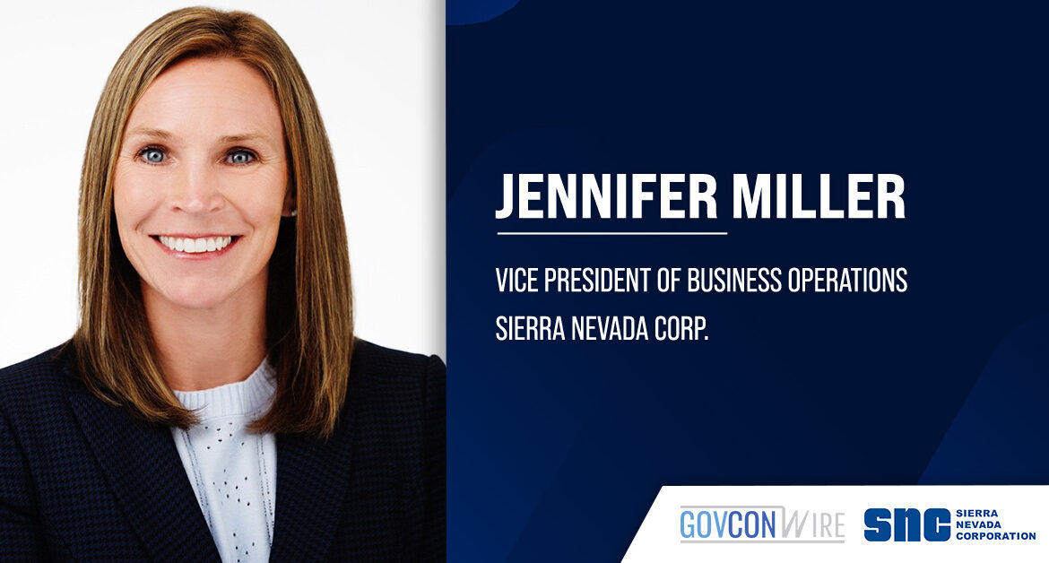 Headshot of Jennifer Miller, VP of business operations at Sierra Nevada Corp.
