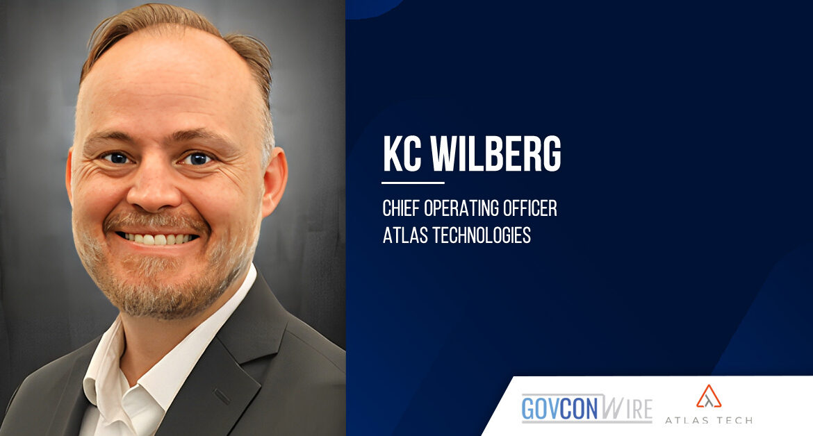KC Wilberg, a defense innovation thought leader, has joined Atlas Tech as COO