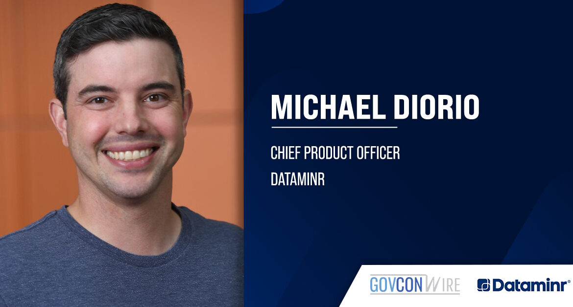 Michael DiOrio was named chief product officer at Dataminr