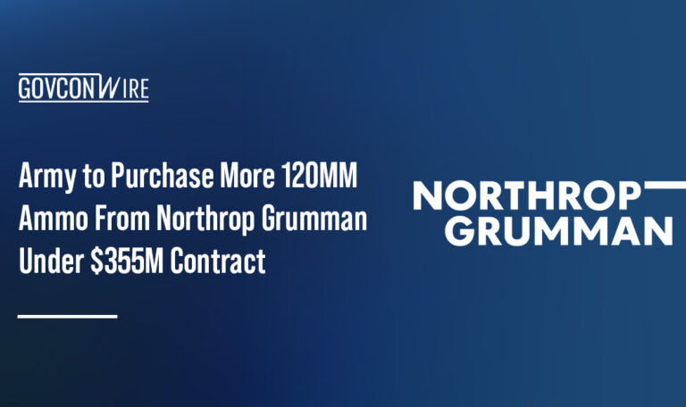 Northrop Grumman secured a contract modification from the Army