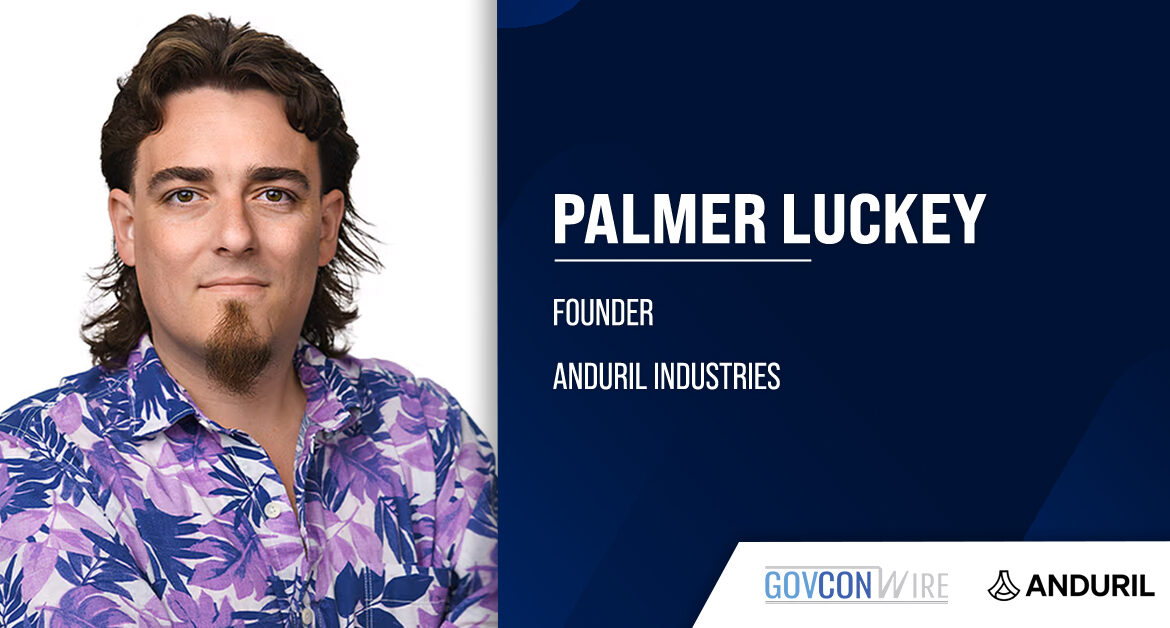 Headshot of Palmer Luckey, founder of Anduril Industries