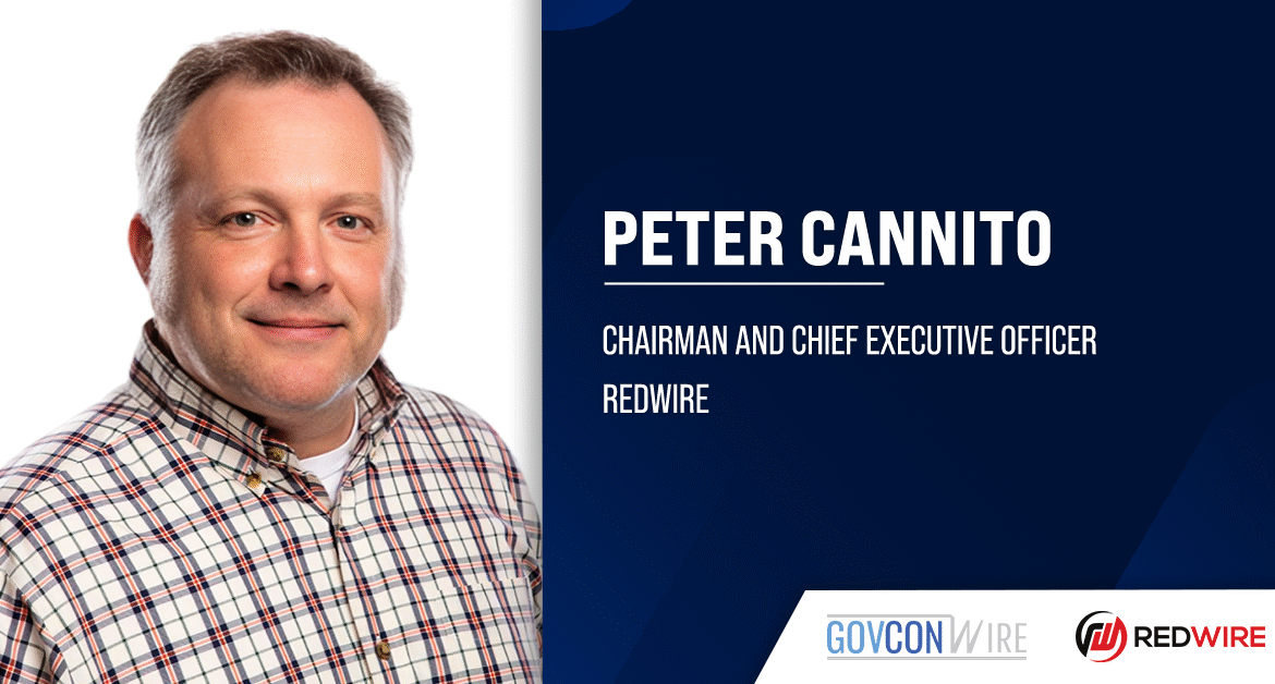 Headshot of Peter Cannito, chairman and CEO of Redwire