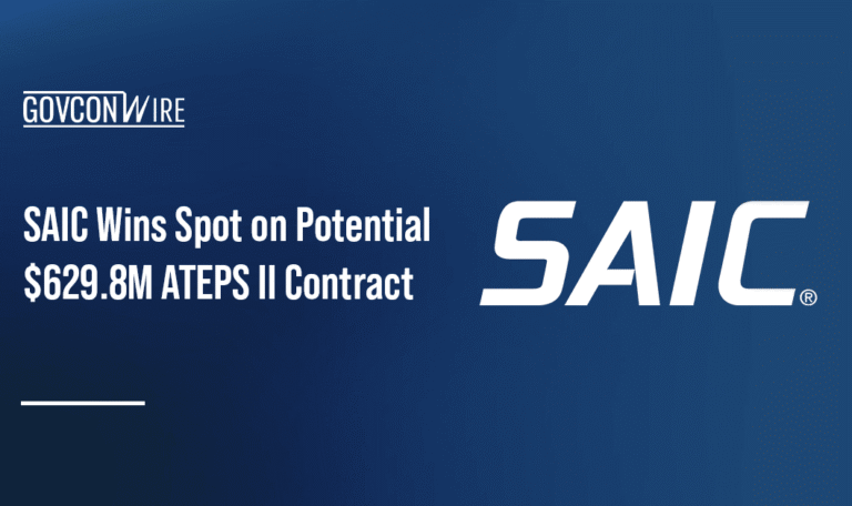 SAIC ATEPS II contract award GCW