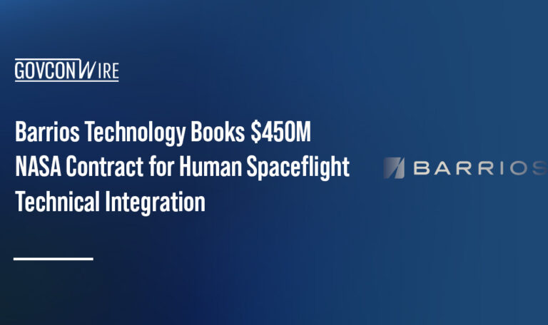 Barrios logo. NASA awarded Barrios Technology the Mission Technical Integration contract.