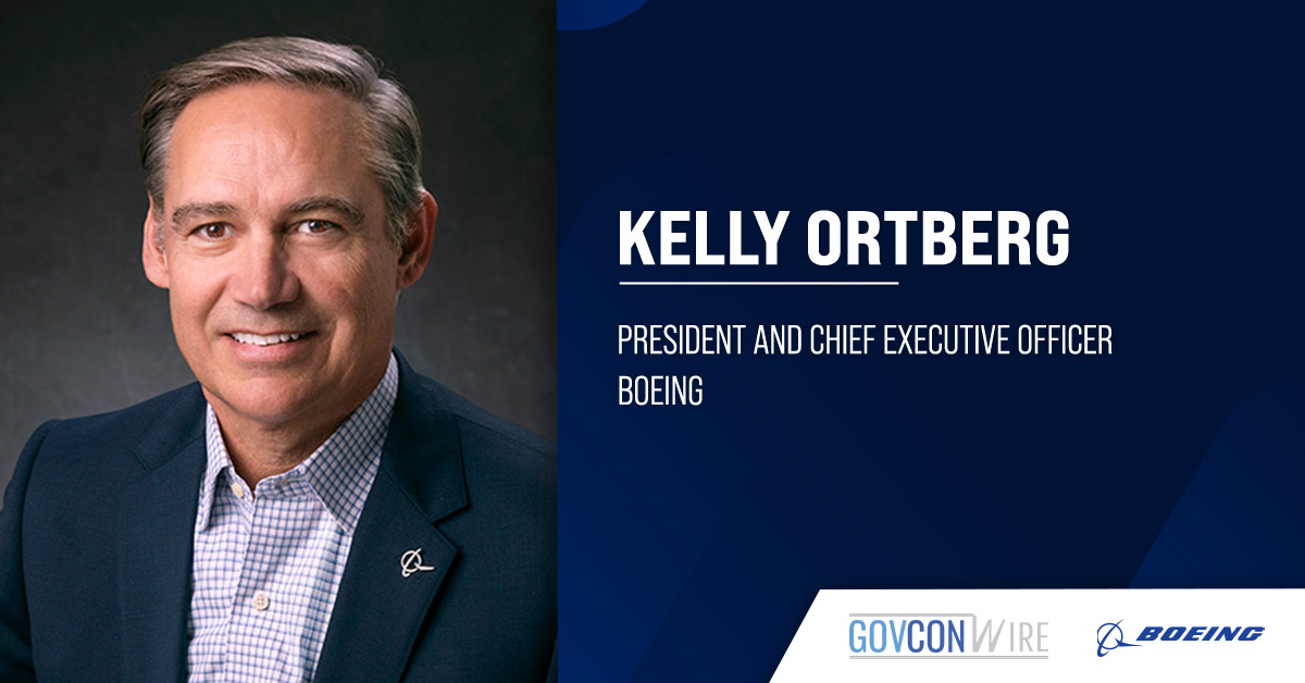 Boeing CEO Kelly Ortberg. Ortberg offered updates on the company's defense programs.
