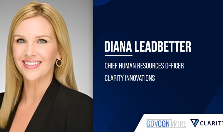 Former CACI executive Diana Leadbetter joins Clarity Innovations as chief human resources officer.