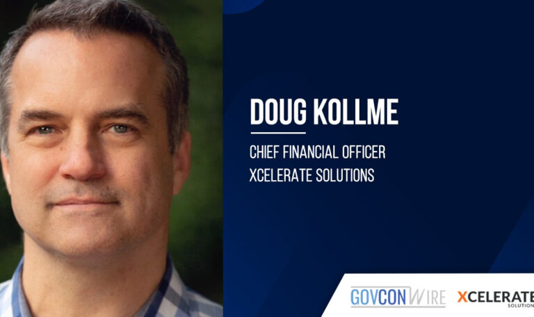 Doug Kollme. The former chief financial officer of Iron Bow Technologies joined Xcelerate as CFO.