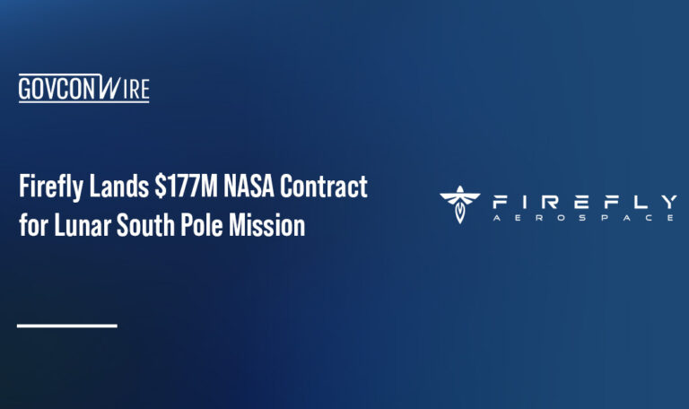 Firefly Aerospace logo. Firefly Aerospace lands a $177 million NASA contract for a mission to the Moon's south pole.