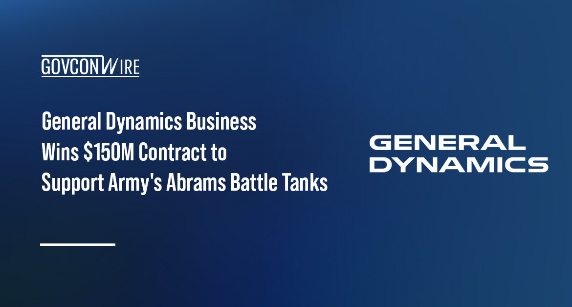 GDLS won a new contract from the U.S. Army