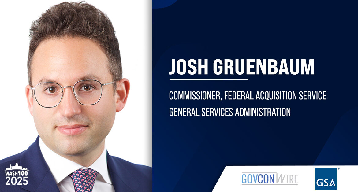 GSA FAS Commissioner Josh Gruenbaum. Gruenbaum commented on the agency's rideshare BPA with Uber.