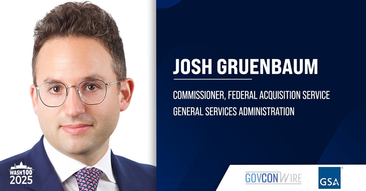 GSA FAS Commissioner Josh Gruenbaum. Gruenbaum commented on the agency's rideshare BPA with Uber.