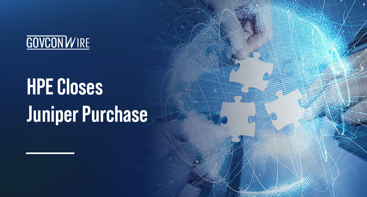 HPE completed its purchase of Juniper Networks in a transaction that doubles the size of its networking business
