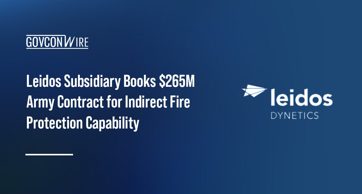 Leidos Dynetics logo. Dynetics secured an Army contract for the IFPC weapon system.