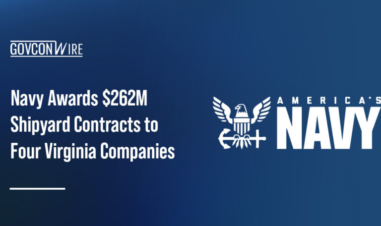 Navy Awards $262M Shipyard Contracts to Four Virginia Companies