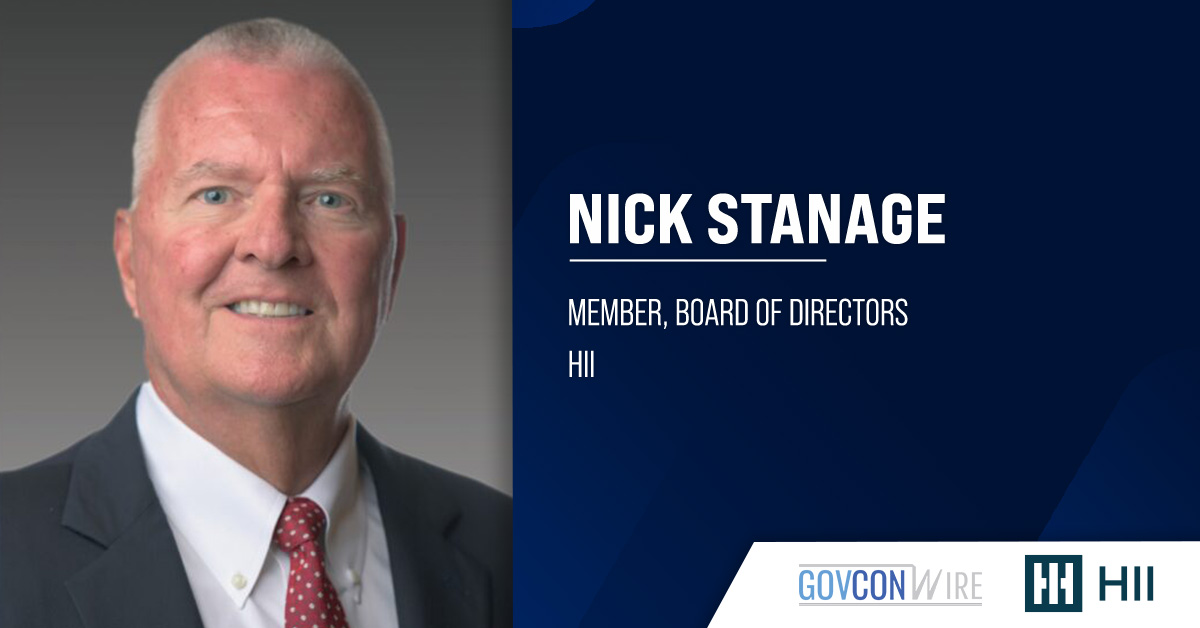 Former Hexcel Head Nick Stanage Named to HII Board