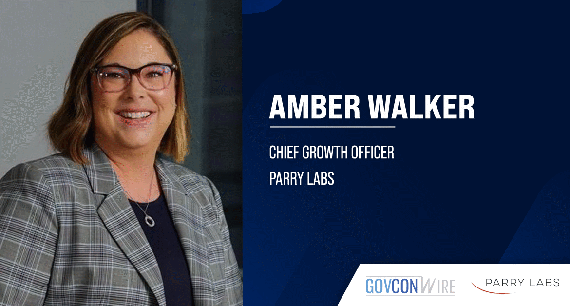 Defense tech executive Amber Walker was named chief growth officer at Parry Labs.