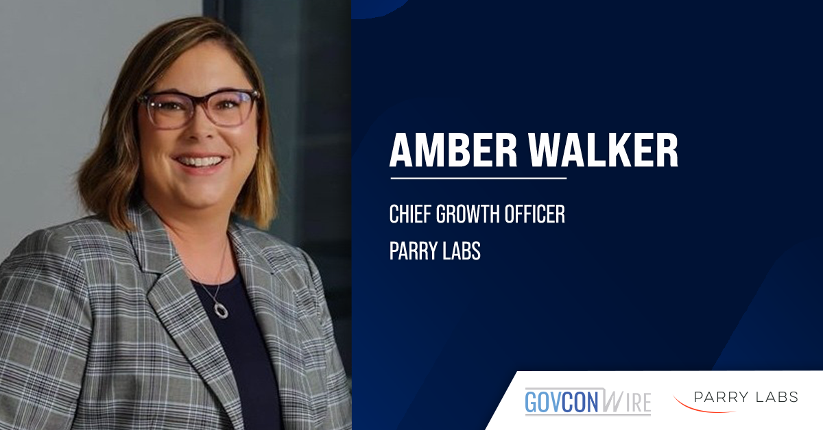 Defense tech executive Amber Walker was named chief growth officer at Parry Labs.