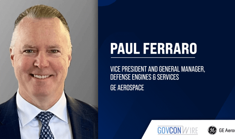 Paul Ferraro joined GE Aerospace as vice president and general manager for defense engines and services.