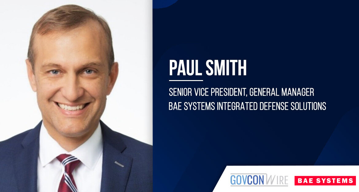Paul Smith previously led BAE Systems' ship repair business