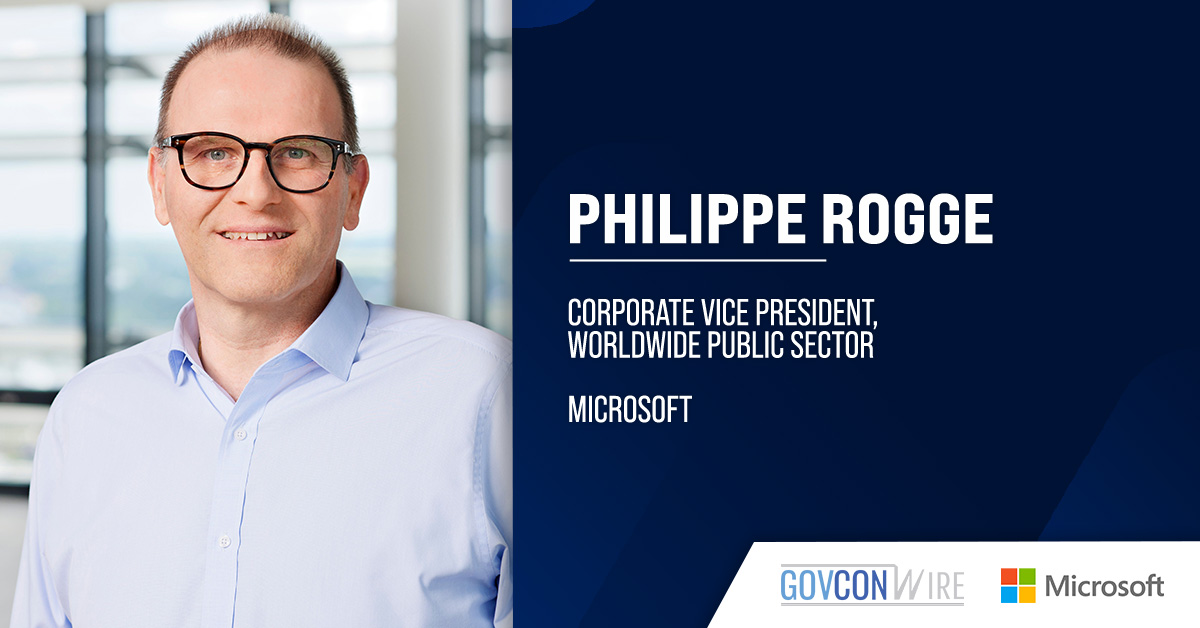 Philippe Rogge Named Microsoft Worldwide Public Sector Leader