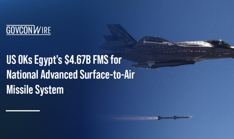 AMRAAM-ER missile launch. RTX will provide Egypt with radar systems and missiles