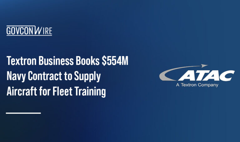 ATAC logo. A Textron subsidiary received a Navy contract to supply aircraft for training operations.