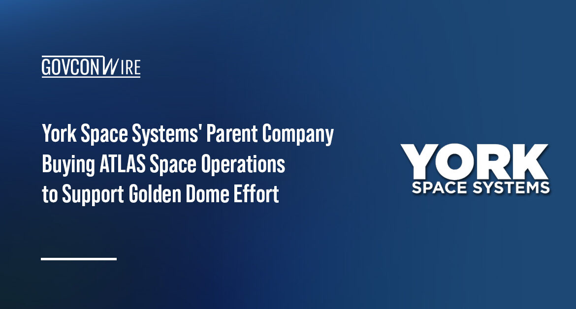 York Space Systems logo. York's parent company is acquiring ATLAS Space Operations.