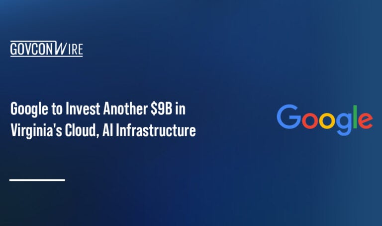 Google logo. The tech company will further invest in Virginia to expand the state’s cloud and AI infrastructure.