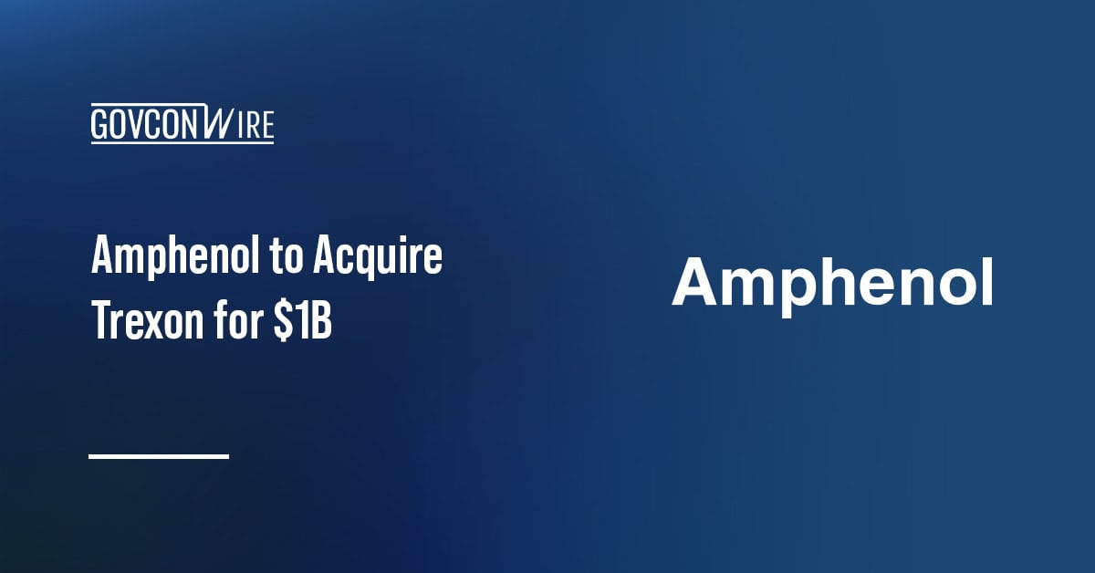 Amphenol logo. Amphenol is acquiring Trexon for $1 billion.