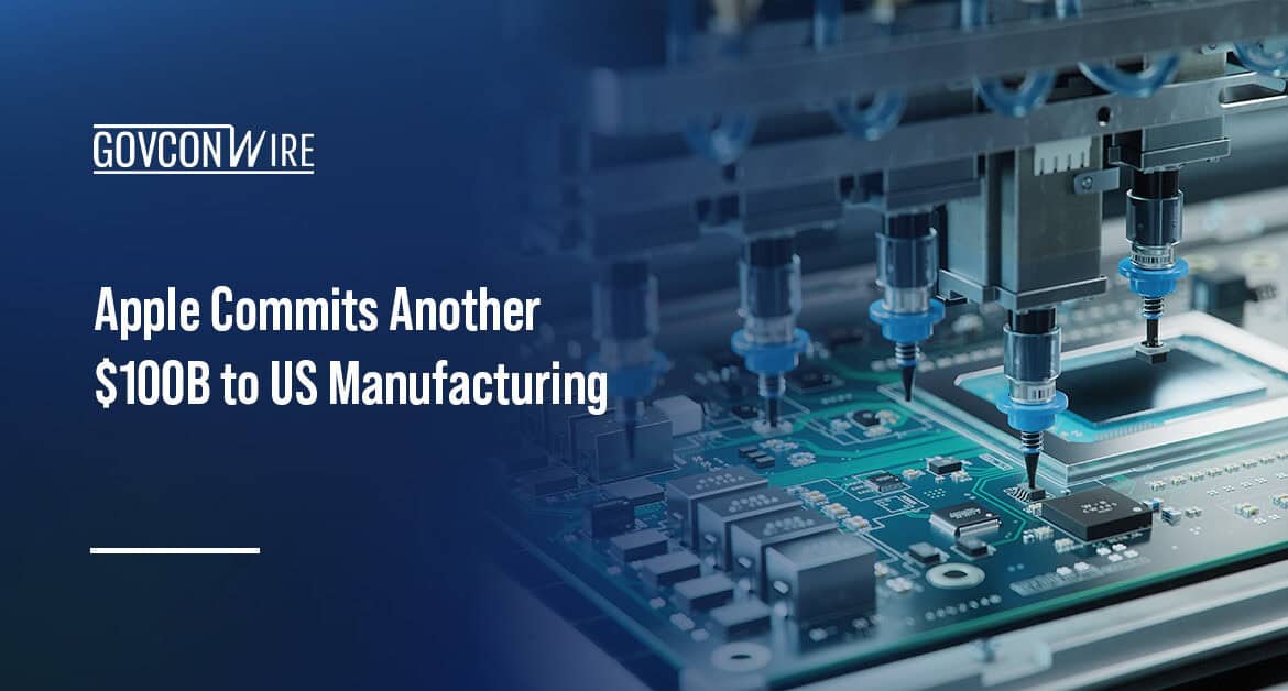 Semiconductor manufacturing. Apple unveiled the American Manufacturing Program.