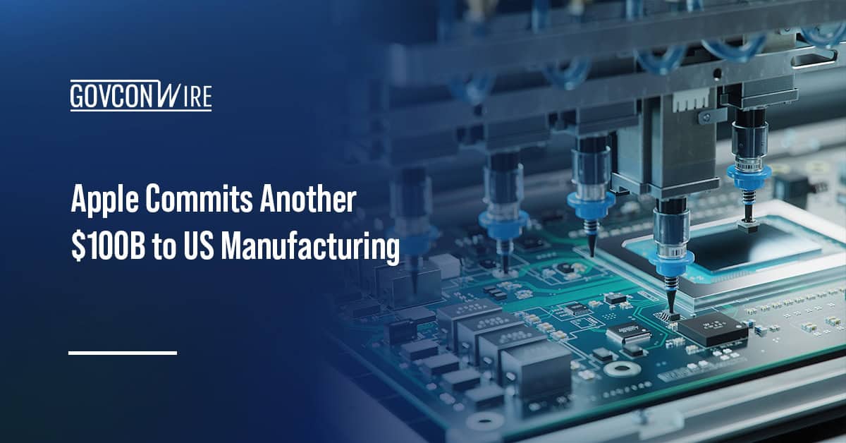 Semiconductor manufacturing. Apple unveiled the American Manufacturing Program.