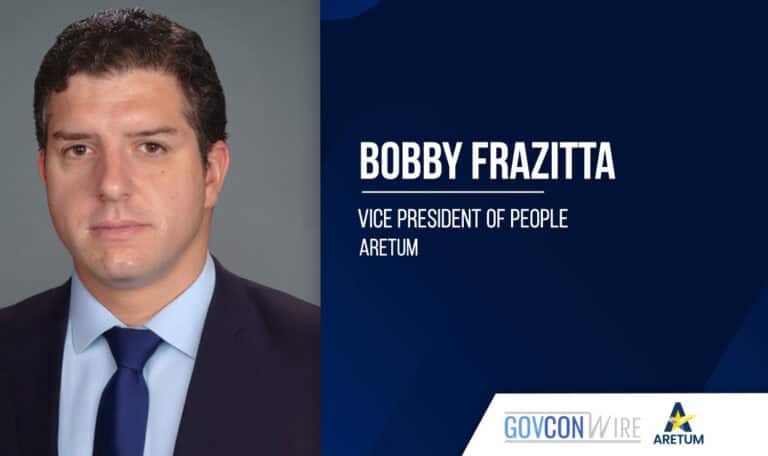 Aretum VP Bobby Frazitta. Aretum has appointed Bobby Frazitta as vice president of people.