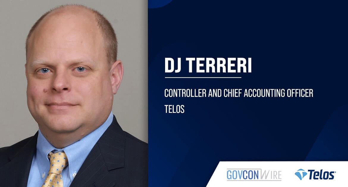 DJ Terreri. The Telos controller and chief accounting officer most recently served as regional finance director at CBRE.