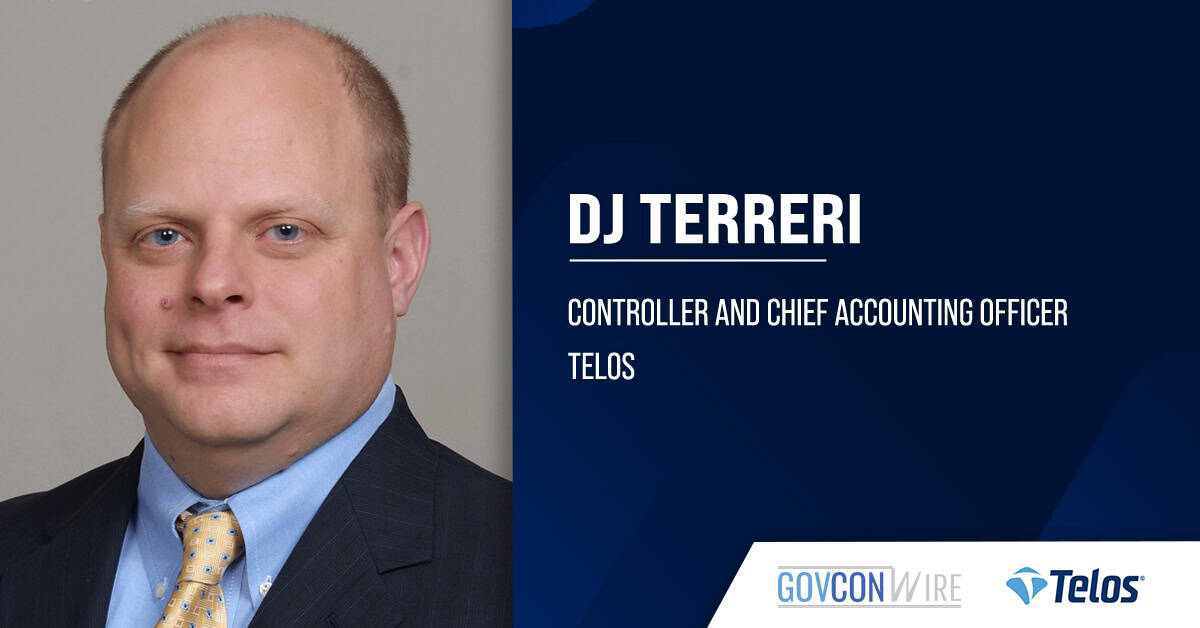 DJ Terreri Named Telos Controller, Chief Accounting Officer