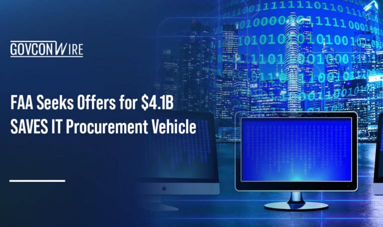 A network of computers. The FAA is seeking bids for the SAVES IT IDIQ contract for commercial hardware and software.