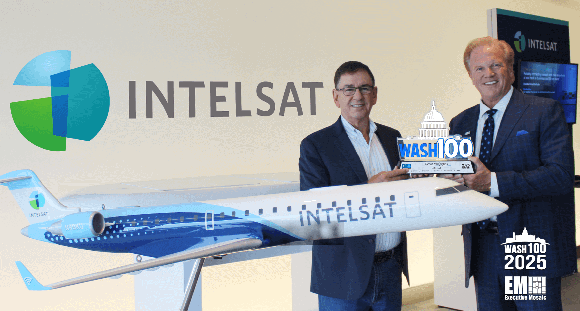 David Wajsgras. The former CEO of Intelsat received his eighth Wash100 Award from Executive Mosaic.