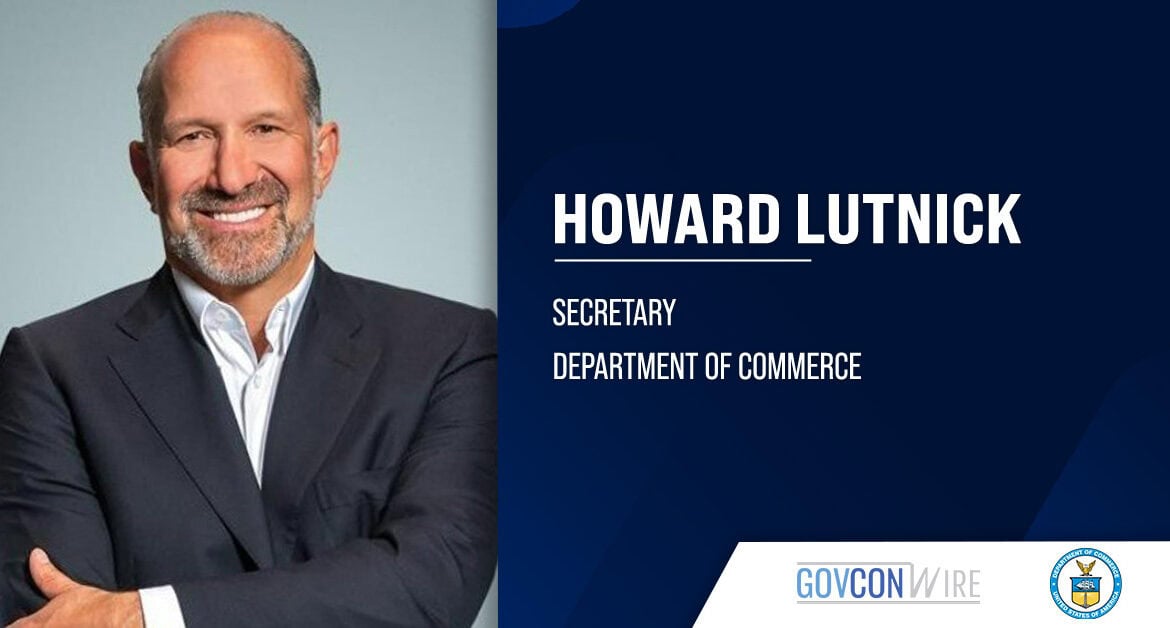 Howard Lutnick. The Commerce secretary said the Pentagon mulls taking equity stakes in defense contractors.