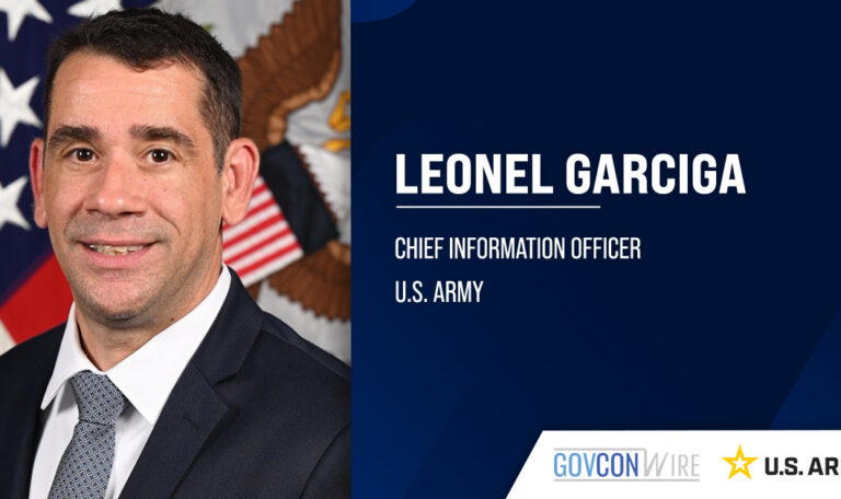 Army CIO Leo Garciga. Garciga said the new agreement enhances the Army's operational effectiveness