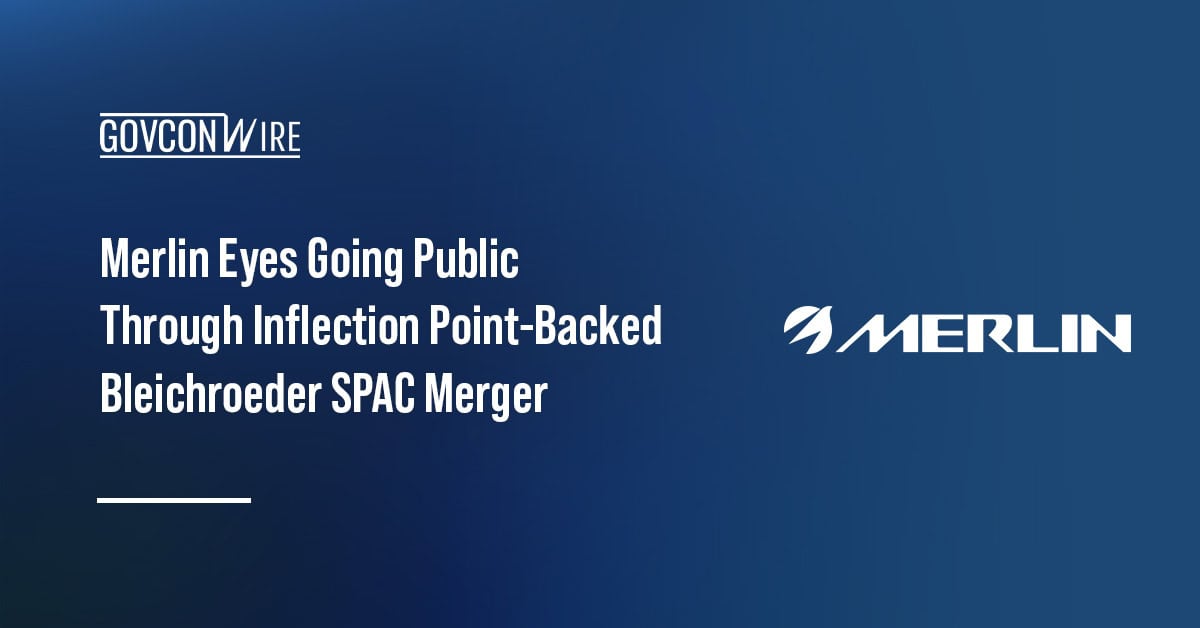 Merlin Eyes Going Public Through Inflection Point-Backed Bleichroeder SPAC Merger Merlin logo. Autonomous flight tech company Merlin will go public by merging with Inflection Point-backed SPAC Bleichroeder.