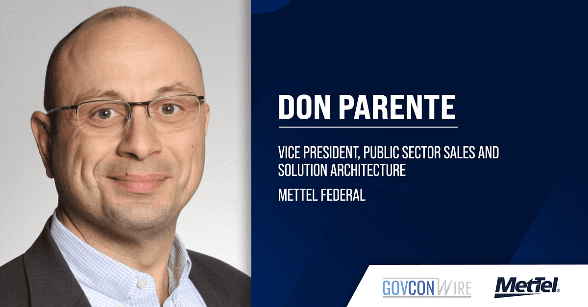 MetTel VP Don Parente. MetTel landed a $54 million contract from the Veterans Administration.