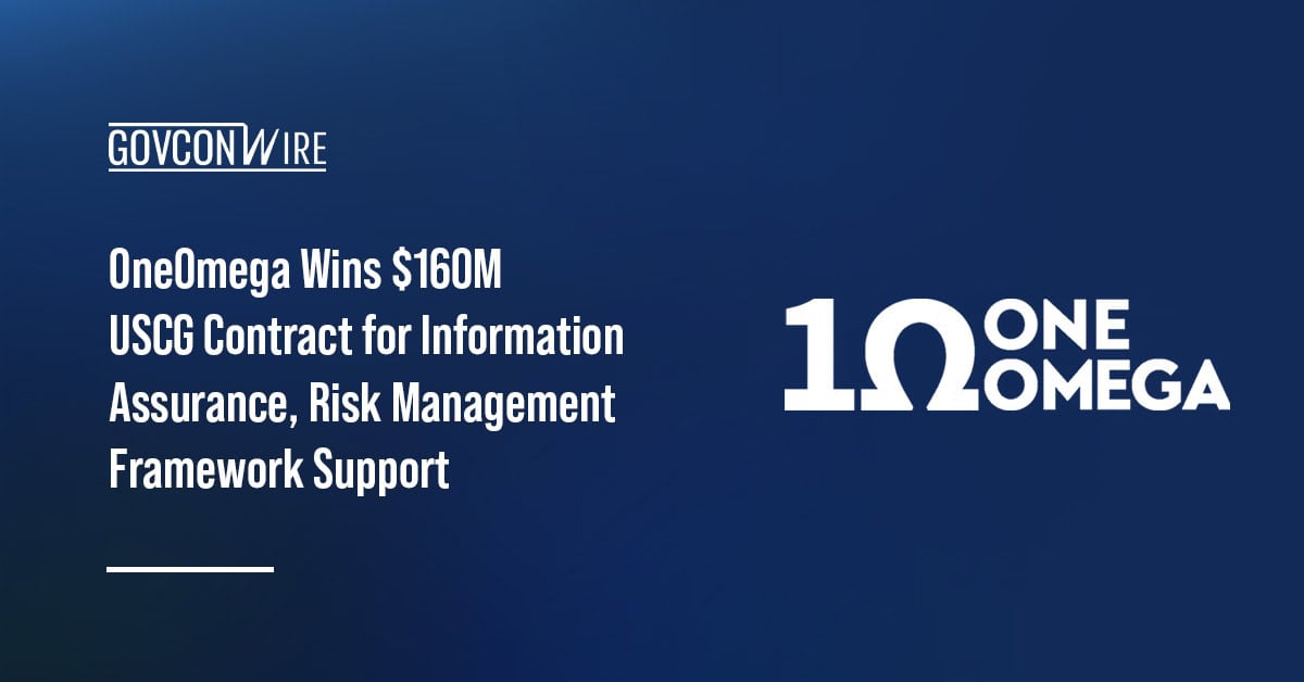 OneOmega Wins $160M USCG Contract for Information Assurance, Risk Management Framework Support