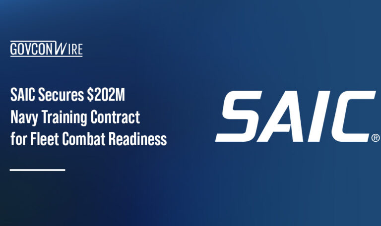 SAIC logo. The US Navy awarded SAIC $202 million contract to provide training solutions.