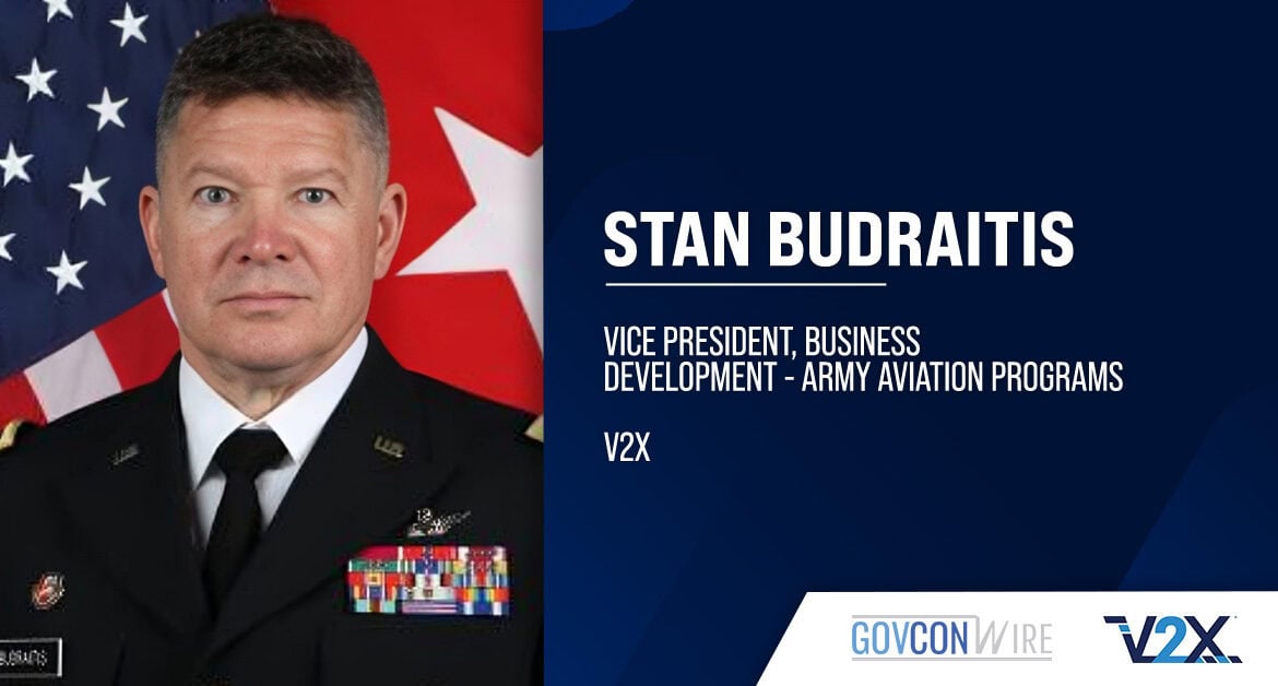 Stan Budraitis, vice president of business development for Army aviation programs. Budraitis is a retired Army aviator