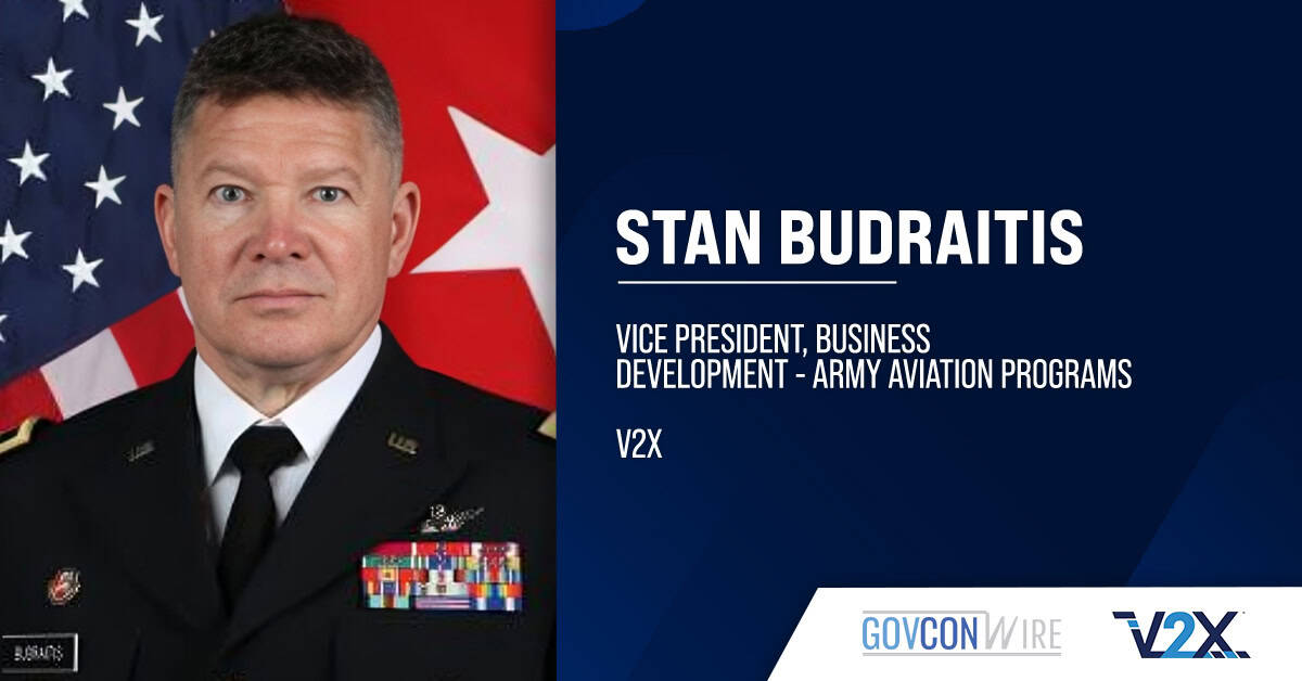 Stan Budraitis, vice president of business development for Army aviation programs. Budraitis is a retired Army aviator