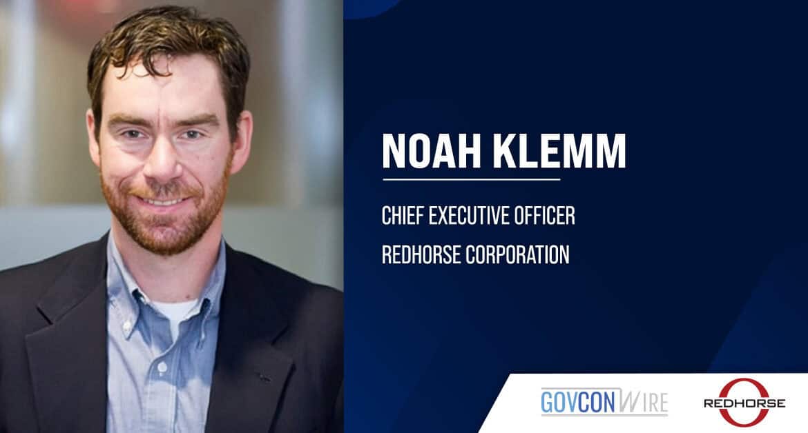 Noah Klemm. The president of Redhorse has been promoted to chief executive.